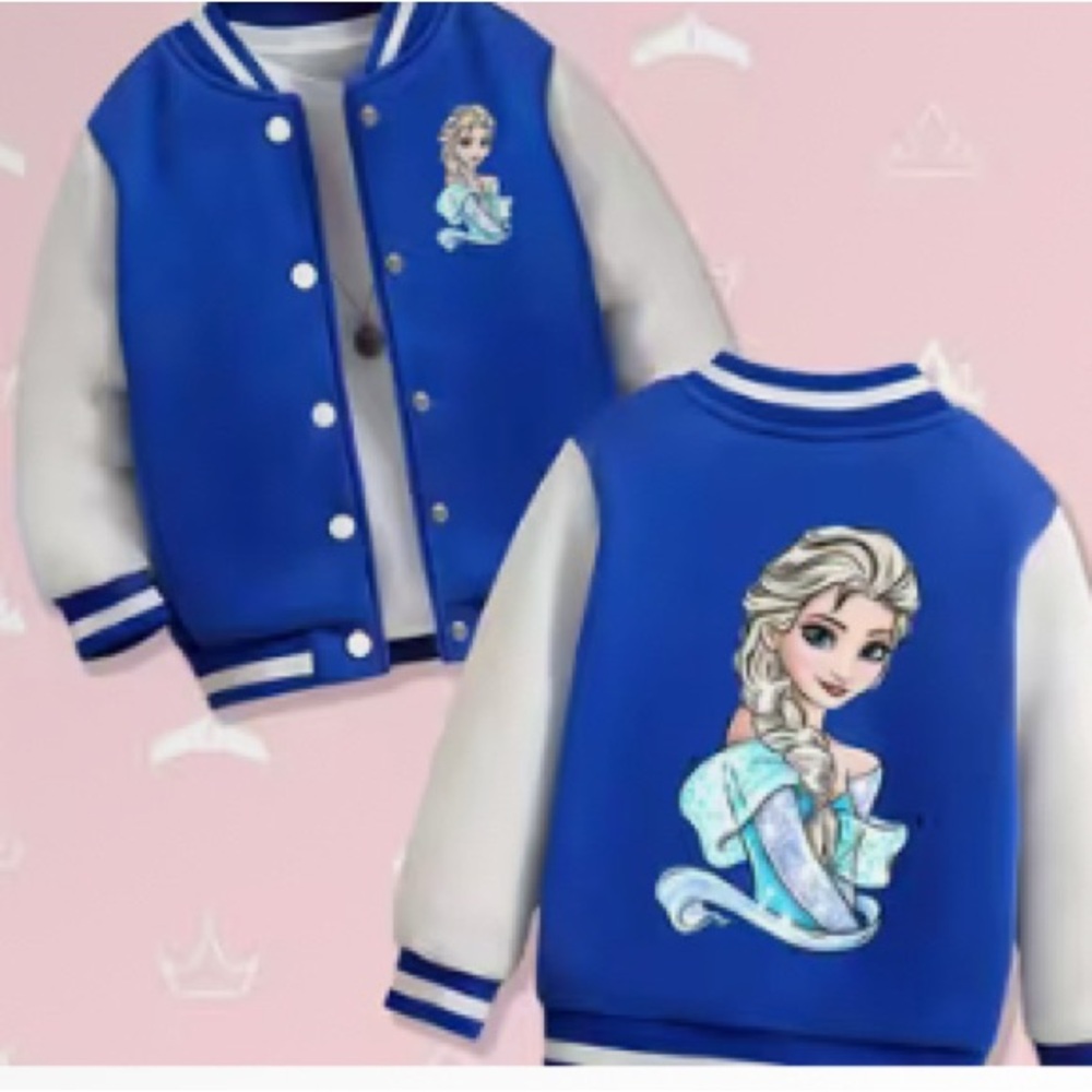 Kids Jacket with Disney’s frozen Elsa theme size 6/7 new in package